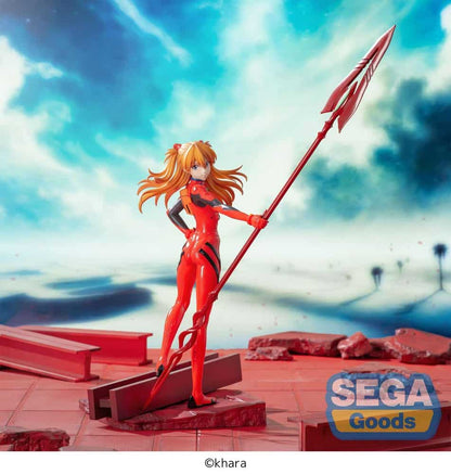 PRE ORDER – LUMINASTA - EVANGELION: 3.0+1.0 THRICE UPON A TIME - ASUKA SHIKINAMI LANGLEY X SPEAR OF CASSIUS