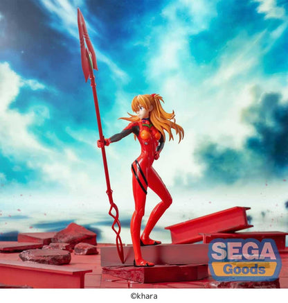 PRE ORDER – LUMINASTA - EVANGELION: 3.0+1.0 THRICE UPON A TIME - ASUKA SHIKINAMI LANGLEY X SPEAR OF CASSIUS
