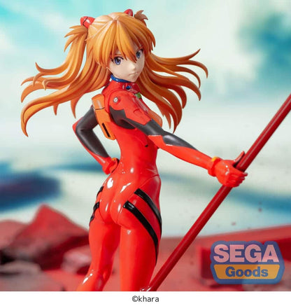 PRE ORDER – LUMINASTA - EVANGELION: 3.0+1.0 THRICE UPON A TIME - ASUKA SHIKINAMI LANGLEY X SPEAR OF CASSIUS