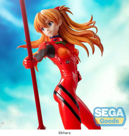 PRE ORDER – LUMINASTA - EVANGELION: 3.0+1.0 THRICE UPON A TIME - ASUKA SHIKINAMI LANGLEY X SPEAR OF CASSIUS