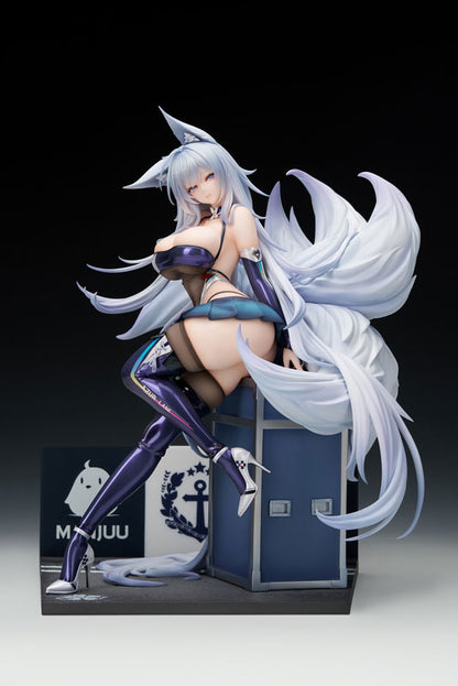PRE ORDER – 1/7 AZUR LANE - SHINANO MOONLIT CHROME PAINTED FIGURE WITH BONUS WITH LED ACRYLIC DISPLAY BOX