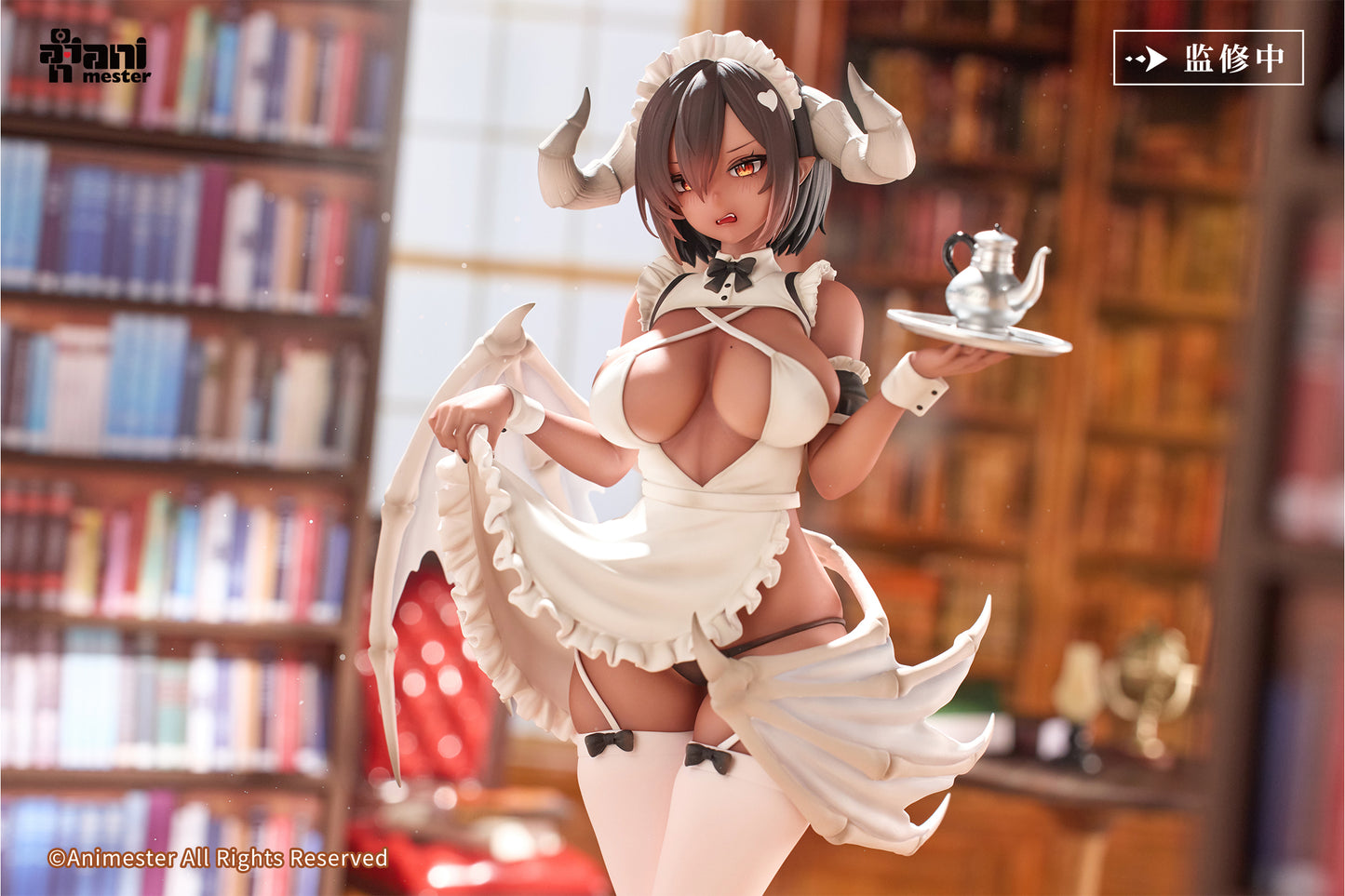 PRE ORDER – 1/6 DEMON MAID'S SERVING TIME GOKUNA FIGURE