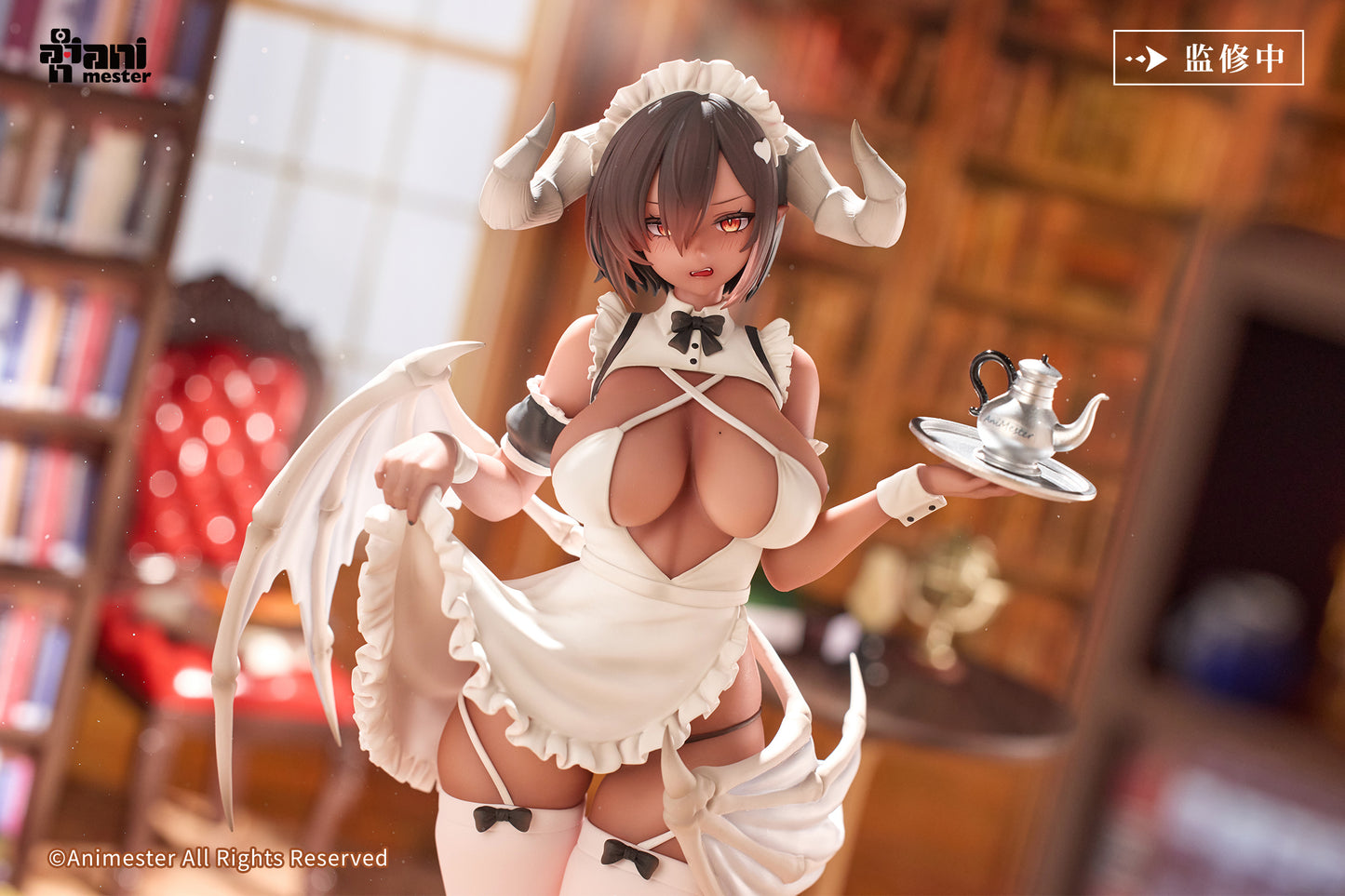 PRE ORDER – 1/6 DEMON MAID'S SERVING TIME GOKUNA FIGURE