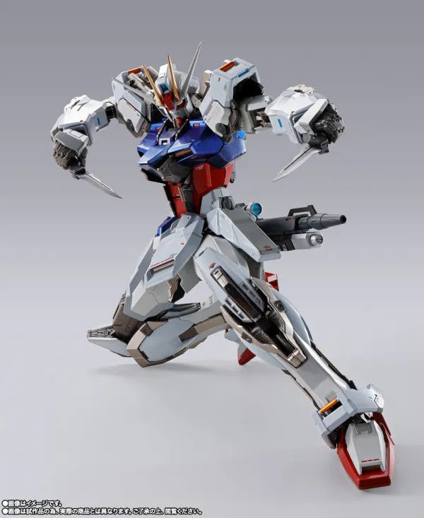 PRE ORDER – METAL BUILD STRIKE GUNDAM - HELIOPOLIS ROLL OUT VER. + AILE STRIKER - STORE LIMITED EDITION (SET OF 2)
