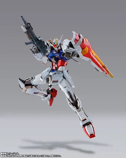 PRE ORDER – METAL BUILD STRIKE GUNDAM - HELIOPOLIS ROLL OUT VER. + AILE STRIKER - STORE LIMITED EDITION (SET OF 2)