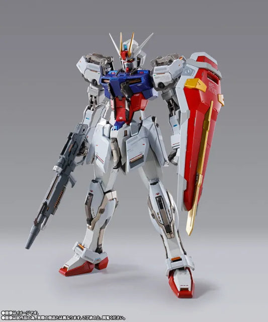 PRE ORDER – METAL BUILD STRIKE GUNDAM - HELIOPOLIS ROLL OUT VER. + AILE STRIKER - STORE LIMITED EDITION (SET OF 2)