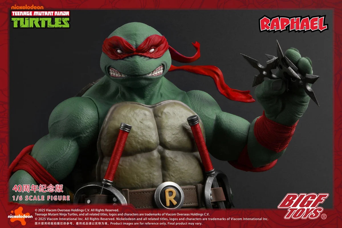 PRE ORDER – 1/6 TNMT RAPHAEL 40TH ANNIVERSARY EDITION