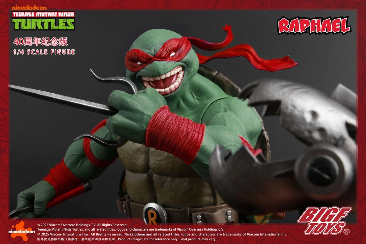 PRE ORDER – 1/6 TNMT RAPHAEL 40TH ANNIVERSARY EDITION
