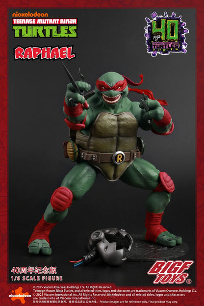 PRE ORDER – 1/6 TNMT RAPHAEL 40TH ANNIVERSARY EDITION