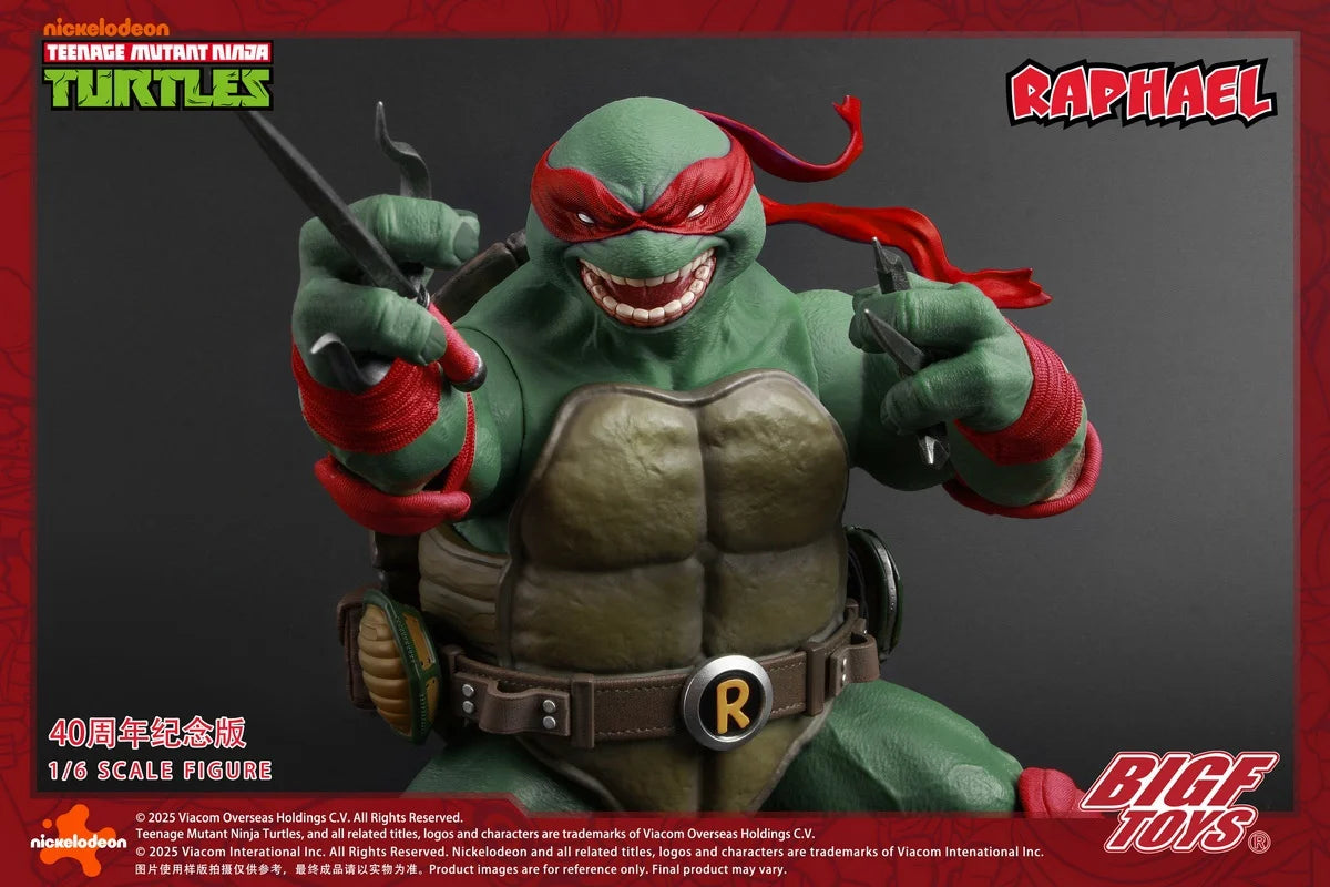 PRE ORDER – 1/6 TNMT RAPHAEL 40TH ANNIVERSARY EDITION
