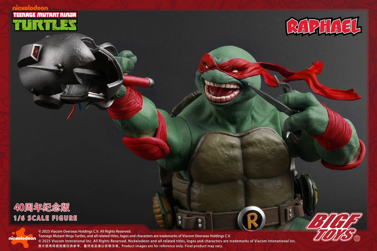 PRE ORDER – 1/6 TNMT RAPHAEL 40TH ANNIVERSARY EDITION