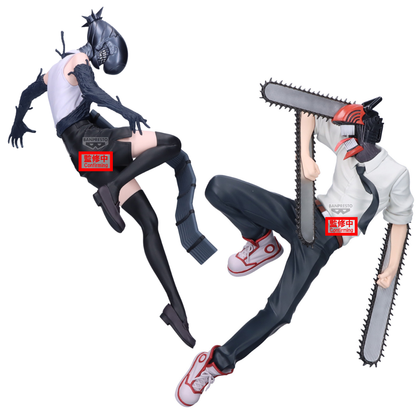 BACK ORDER – CHAINSAW MAN - THE MOVIE: REZE ARC MAXIMATIC - BOMB &  CHAINSAW MAN (SET OF 2)