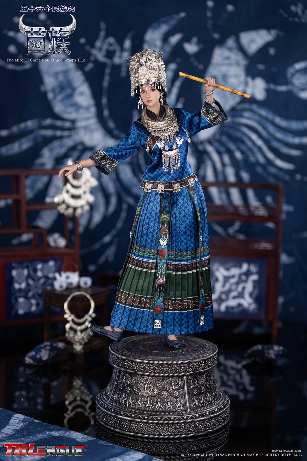 PRE ORDER – 1/6 56 ETHNIC GROUPS: THE MIAO BLUE PL2025-235B