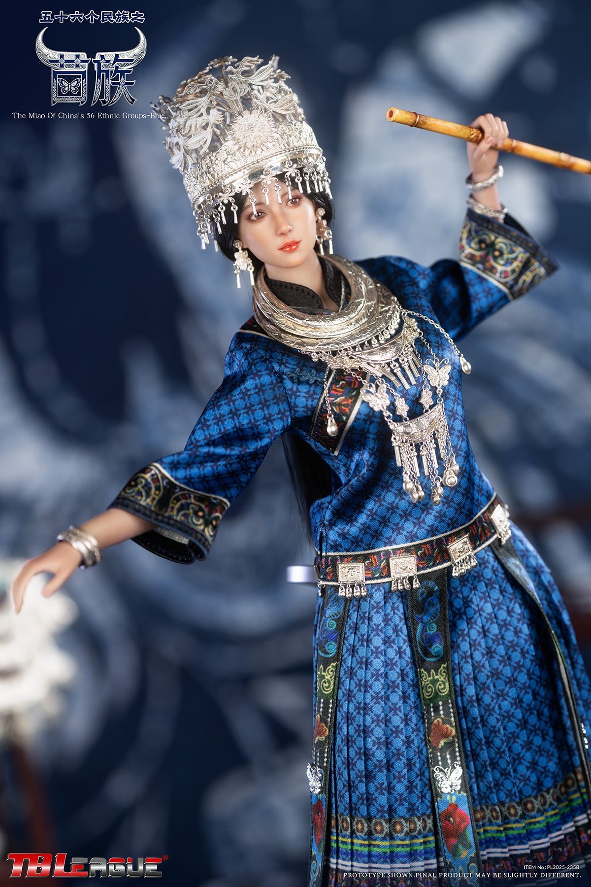 PRE ORDER – 1/6 56 ETHNIC GROUPS: THE MIAO BLUE PL2025-235B
