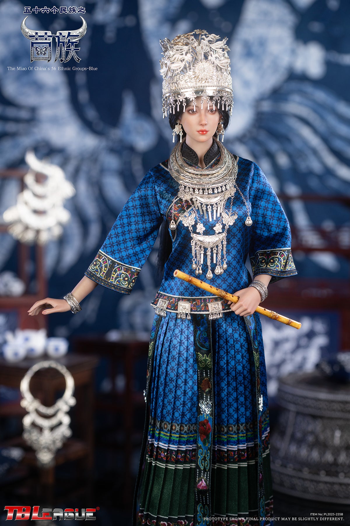 PRE ORDER – 1/6 56 ETHNIC GROUPS: THE MIAO BLUE PL2025-235B