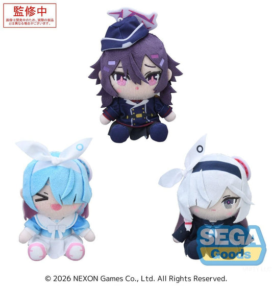 PRE ORDER – BLUE ARCHIVE - MINI PLUSH VOL.4 (EX) IGUSA HARUKA, ARONA, PLANA