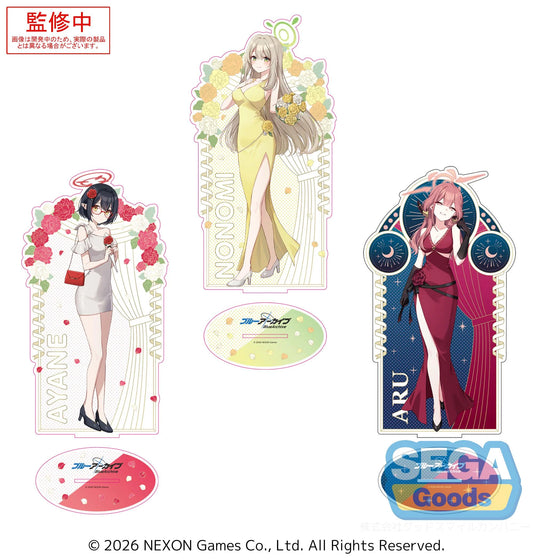 PRE ORDER – BLUE ARCHIVE - PTZ BIG ACRYLIC STAND VOL.2  (NONOMI / AYANE / ARU)