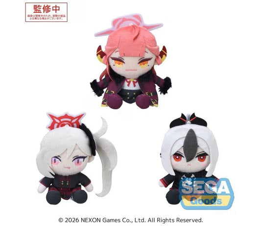 PRE ORDER – BLUE ARCHIVE - MINI PLUSH VOL.3 (EX) ASAGI MUTSUKI, ONIKATA KAYOKO, RIKUHACHIMA ARU