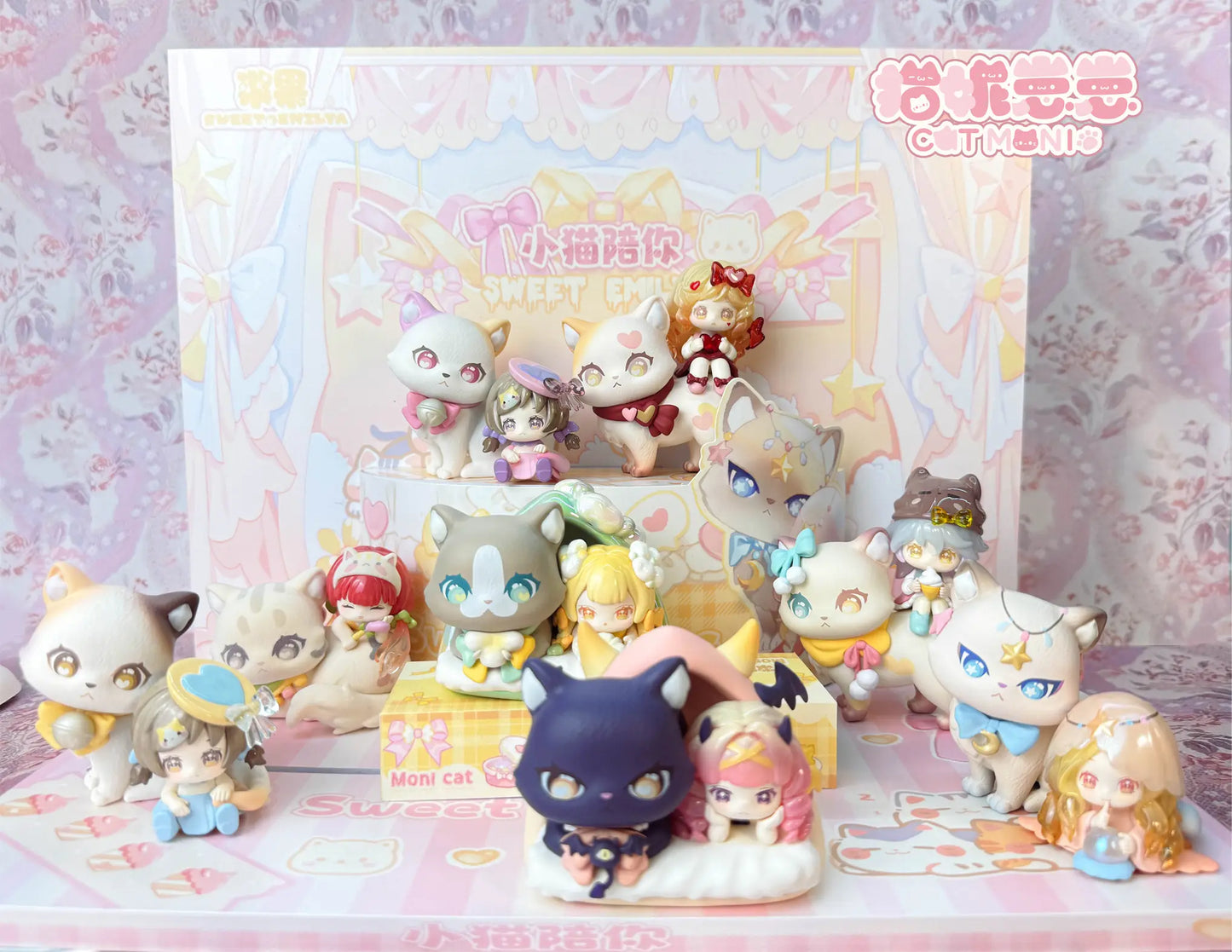PRE ORDER – CAT NIZIZI-KITTEN WITH YOU (SET OF 6 FIGURES)