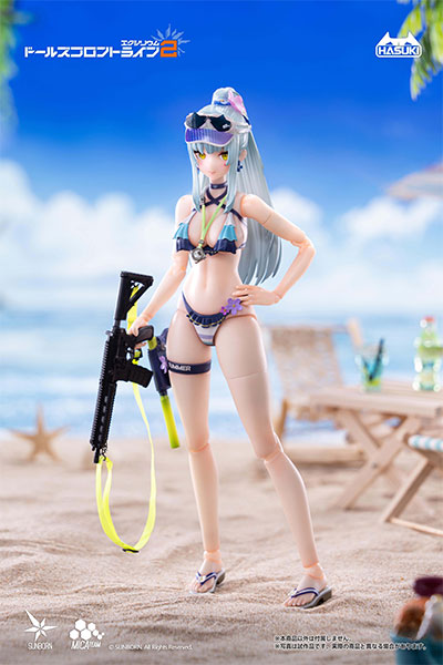 PRE ORDER – PA013 1/12 POCKET ART - GIRL'S FRONTLINE - KLUKAI (CERULEAN BREAKER VER.) - COMBO EDITION ACTION FIGURE