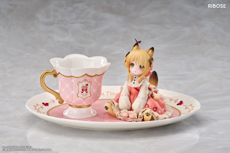 PRE ORDER – DLC SERIES TEA TIME CATS - ORANGE CAT