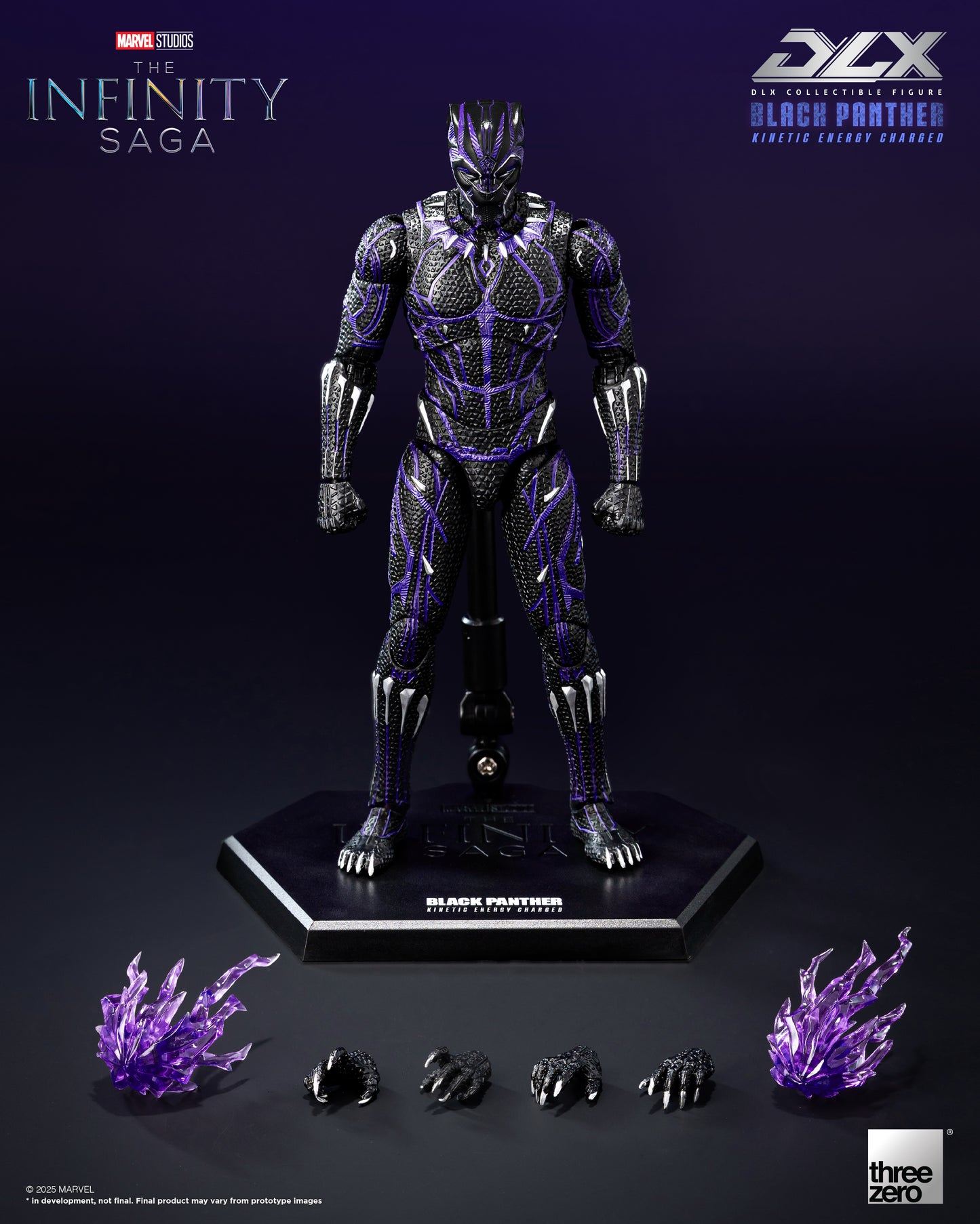 PRE ORDER – MARVEL STUDIOS: THE INFINITY SAGA - DLX BLACK PANTHER (KINETIC ENERGY CHARGED)