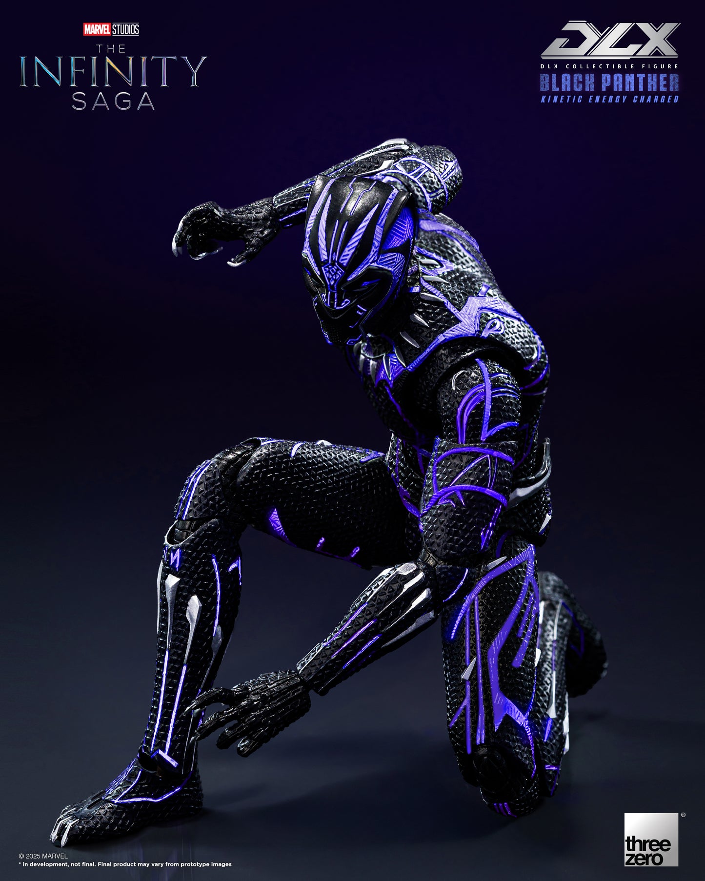 PRE ORDER – MARVEL STUDIOS: THE INFINITY SAGA - DLX BLACK PANTHER (KINETIC ENERGY CHARGED)
