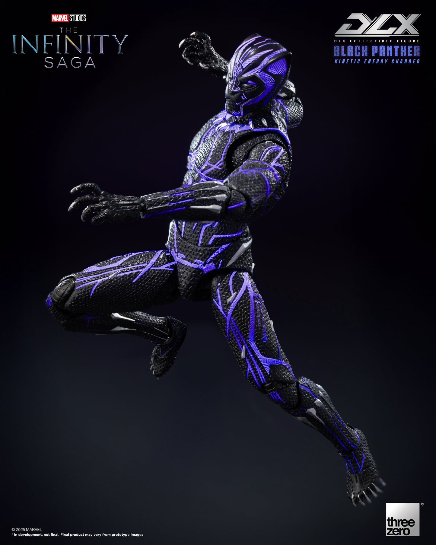 PRE ORDER – MARVEL STUDIOS: THE INFINITY SAGA - DLX BLACK PANTHER (KINETIC ENERGY CHARGED)