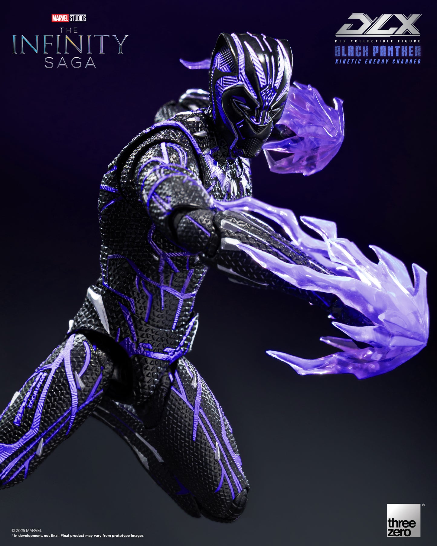 PRE ORDER – MARVEL STUDIOS: THE INFINITY SAGA - DLX BLACK PANTHER (KINETIC ENERGY CHARGED)