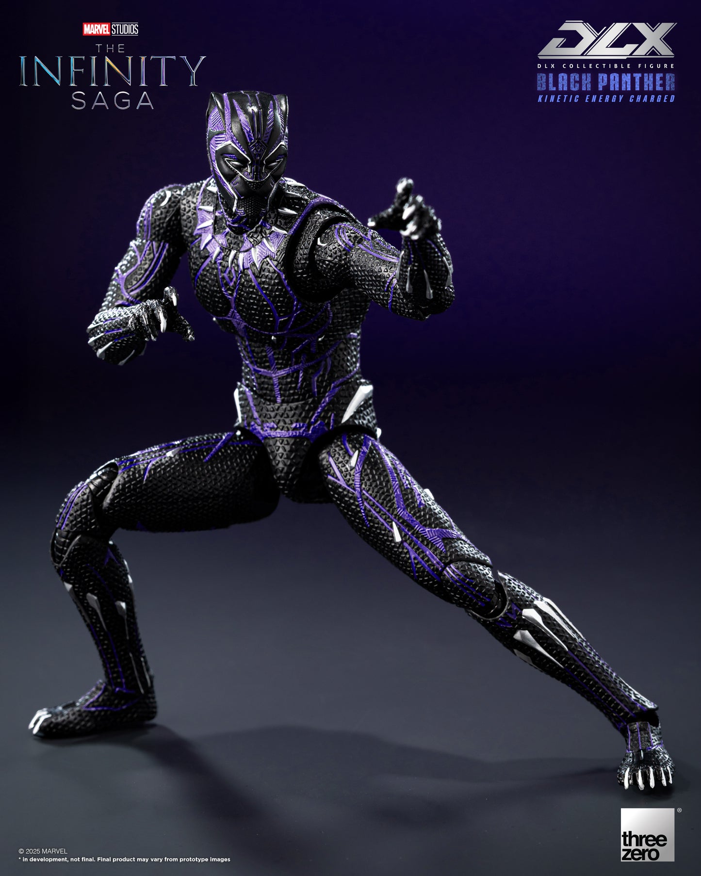 PRE ORDER – MARVEL STUDIOS: THE INFINITY SAGA - DLX BLACK PANTHER (KINETIC ENERGY CHARGED)