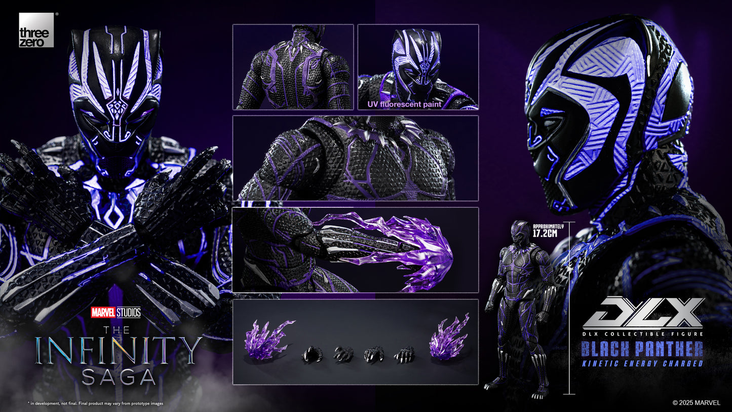 PRE ORDER – MARVEL STUDIOS: THE INFINITY SAGA - DLX BLACK PANTHER (KINETIC ENERGY CHARGED)