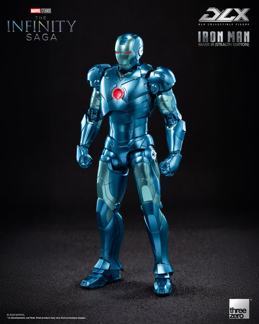 PRE ORDER – THREEZERO 3Z0922 MARVEL STUDIOS: THE INFINITY SAGA - DLX IRON MAN MARK 3 (STEALTH EDITION)