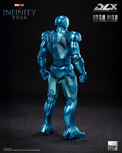 PRE ORDER – THREEZERO 3Z0922 MARVEL STUDIOS: THE INFINITY SAGA - DLX IRON MAN MARK 3 (STEALTH EDITION)