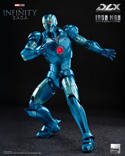 PRE ORDER – THREEZERO 3Z0922 MARVEL STUDIOS: THE INFINITY SAGA - DLX IRON MAN MARK 3 (STEALTH EDITION)