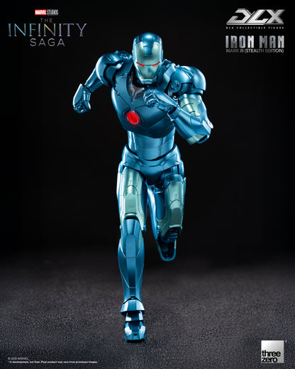 PRE ORDER – THREEZERO 3Z0922 MARVEL STUDIOS: THE INFINITY SAGA - DLX IRON MAN MARK 3 (STEALTH EDITION)