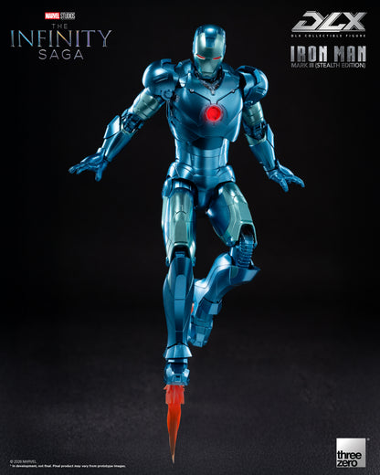 PRE ORDER – THREEZERO 3Z0922 MARVEL STUDIOS: THE INFINITY SAGA - DLX IRON MAN MARK 3 (STEALTH EDITION)