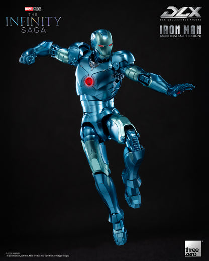 PRE ORDER – THREEZERO 3Z0922 MARVEL STUDIOS: THE INFINITY SAGA - DLX IRON MAN MARK 3 (STEALTH EDITION)
