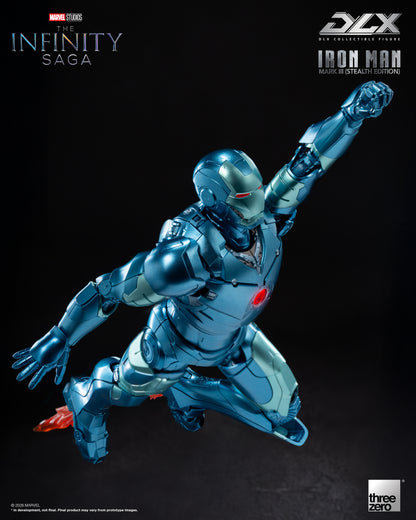 PRE ORDER – THREEZERO 3Z0922 MARVEL STUDIOS: THE INFINITY SAGA - DLX IRON MAN MARK 3 (STEALTH EDITION)