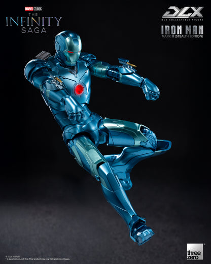 PRE ORDER – THREEZERO 3Z0922 MARVEL STUDIOS: THE INFINITY SAGA - DLX IRON MAN MARK 3 (STEALTH EDITION)