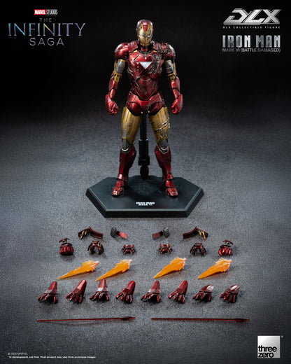 PRE ORDER – [THREEZERO] 3Z0918 MARVEL STUDIOS: THE INFINITY SAGA DLX IRON MAN MARK 6 (BATTLE DAMAGED)