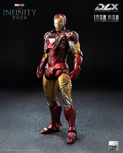 PRE ORDER – [THREEZERO] 3Z0918 MARVEL STUDIOS: THE INFINITY SAGA DLX IRON MAN MARK 6 (BATTLE DAMAGED)