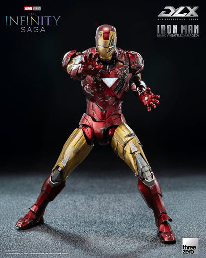 PRE ORDER – [THREEZERO] 3Z0918 MARVEL STUDIOS: THE INFINITY SAGA DLX IRON MAN MARK 6 (BATTLE DAMAGED)