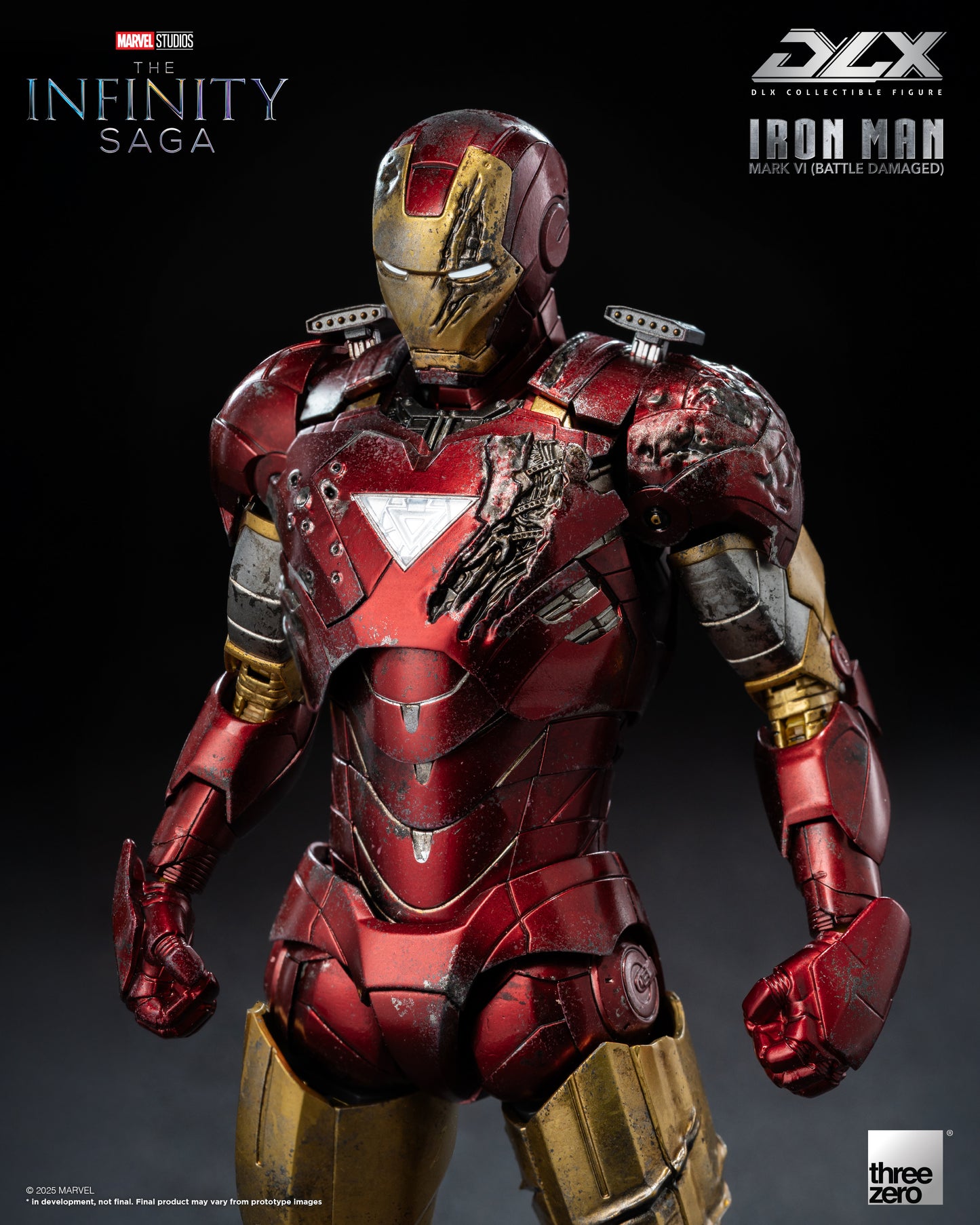 PRE ORDER – [THREEZERO] 3Z0918 MARVEL STUDIOS: THE INFINITY SAGA DLX IRON MAN MARK 6 (BATTLE DAMAGED)