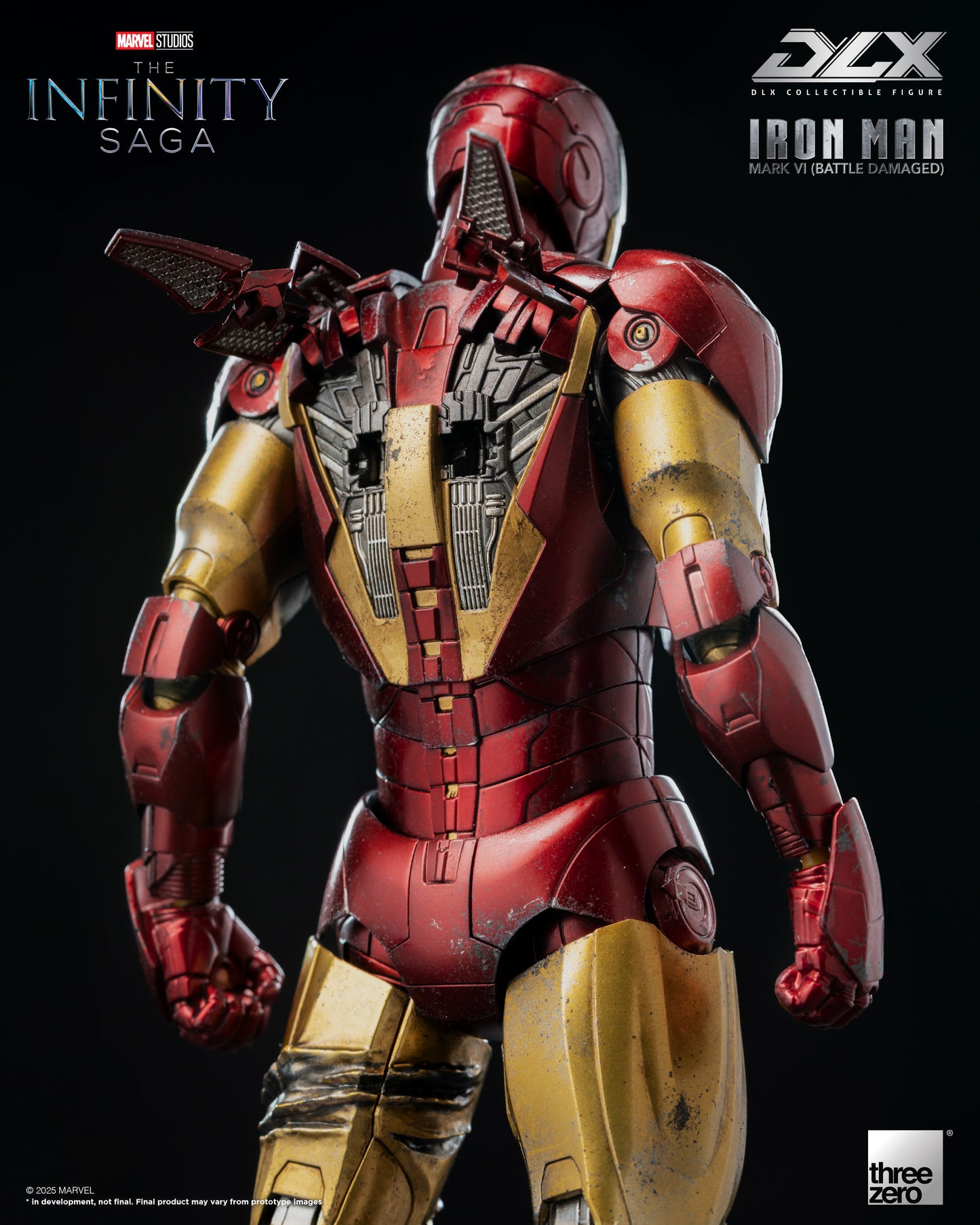 PRE ORDER – [THREEZERO] 3Z0918 MARVEL STUDIOS: THE INFINITY SAGA DLX IRON MAN MARK 6 (BATTLE DAMAGED)