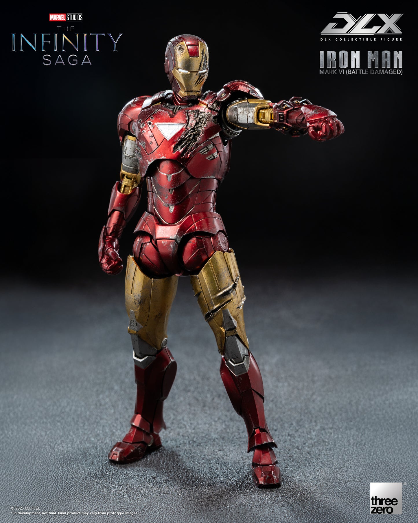PRE ORDER – [THREEZERO] 3Z0918 MARVEL STUDIOS: THE INFINITY SAGA DLX IRON MAN MARK 6 (BATTLE DAMAGED)