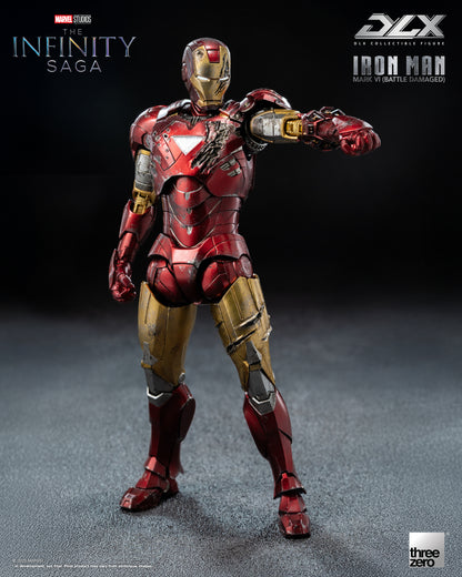 PRE ORDER – [THREEZERO] 3Z0918 MARVEL STUDIOS: THE INFINITY SAGA DLX IRON MAN MARK 6 (BATTLE DAMAGED)