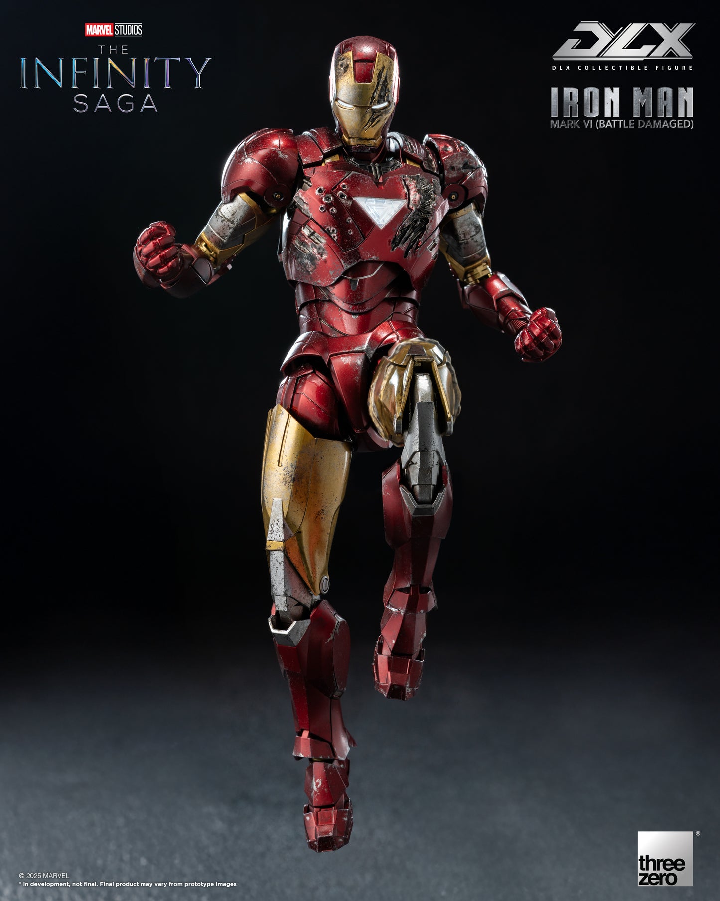 PRE ORDER – [THREEZERO] 3Z0918 MARVEL STUDIOS: THE INFINITY SAGA DLX IRON MAN MARK 6 (BATTLE DAMAGED)