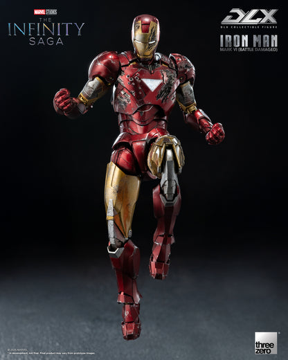 PRE ORDER – [THREEZERO] 3Z0918 MARVEL STUDIOS: THE INFINITY SAGA DLX IRON MAN MARK 6 (BATTLE DAMAGED)