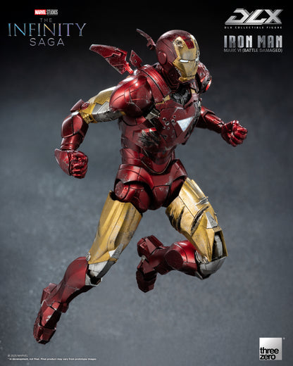 PRE ORDER – [THREEZERO] 3Z0918 MARVEL STUDIOS: THE INFINITY SAGA DLX IRON MAN MARK 6 (BATTLE DAMAGED)
