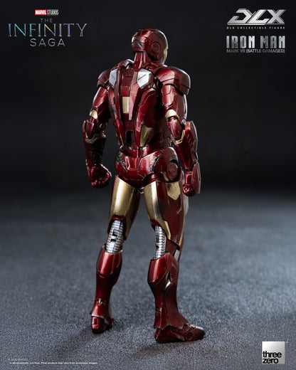 PRE ORDER – THREEZERO 3Z0969 MARVEL STUDIOS THE INFINITY SAGA - DLX IRON MAN MARK 7 (BATTLE DAMAGED)